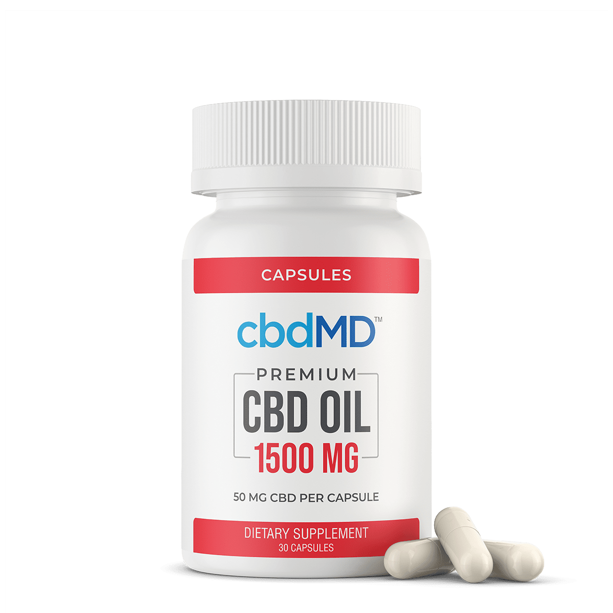 CBD Oil Capsules 1500 MG - 30 COUNT